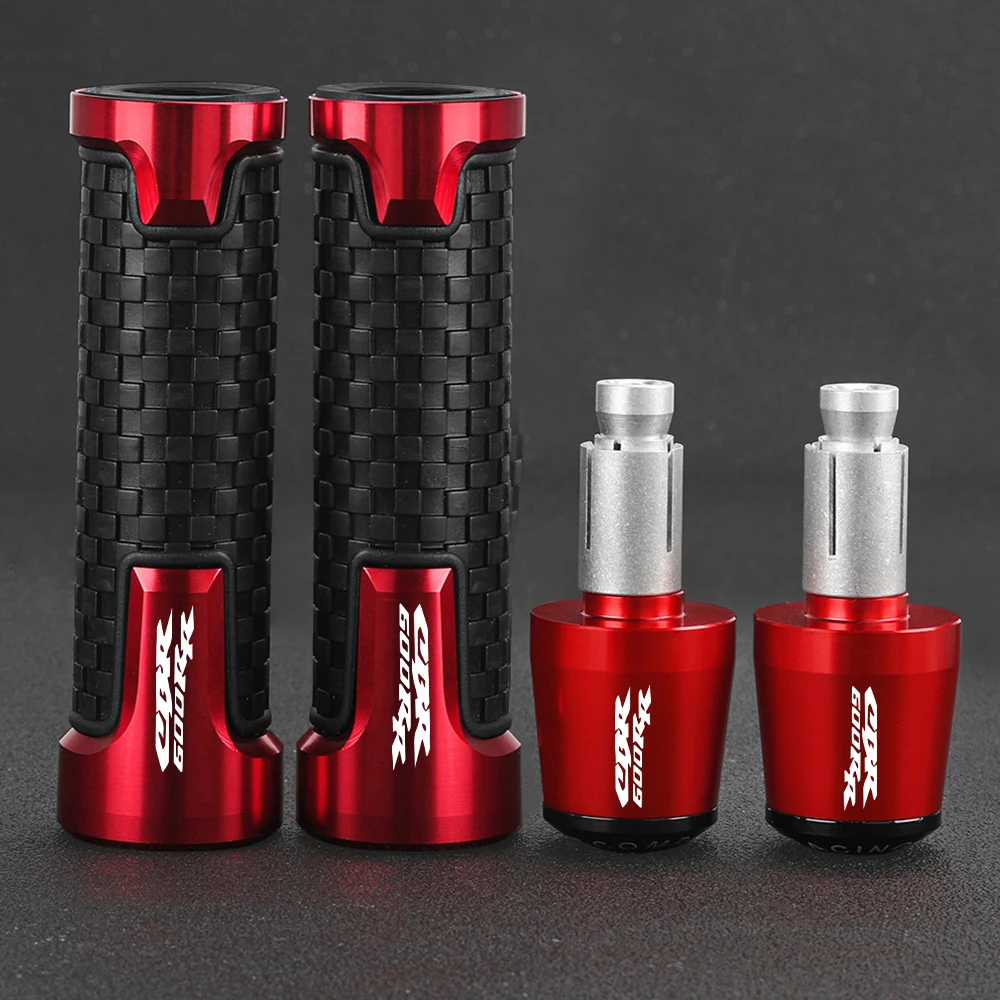 

For Honda CBR 600 RR CBR 600RR 2003 2004 2005 2006 2007 CBR600rr Motorcycle 7/8" 22MM Handlebar Grips Handle Bar Cap End Plugs