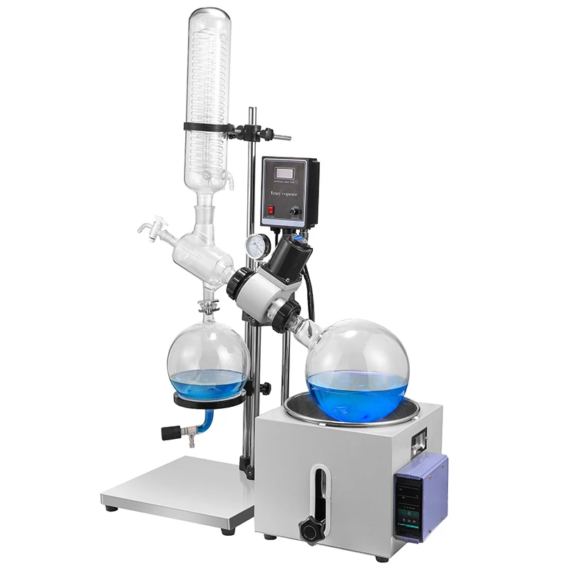 Rotary evaporator RE201D 3L 5L 10L vacuum distillation purification and extraction laboratory