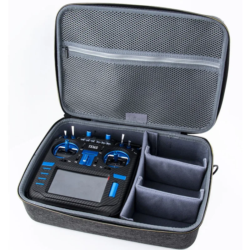 Radiomaster bolsa de almacenamiento portátil Universal funda para transmisor de Control remoto para TX16S SE TX18S T18 X7 X9D Plus FLYSKY I6S I6X