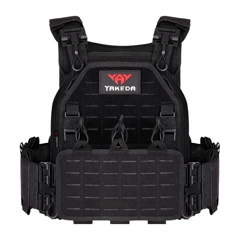 

YAKEDA New Arrival Light Weight Quick Release Laser Cutting SWAT Combat 1000D Molle Chaleco Tactico Military Tactical Vest