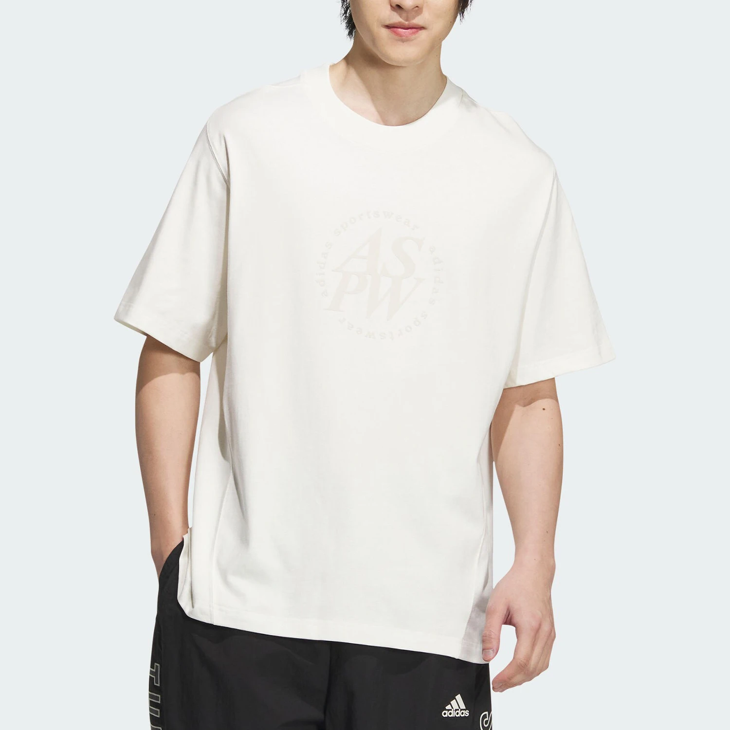 

Adidas genuine ST GFX TEE Men's Sports Casual Short Sleeve JI6257