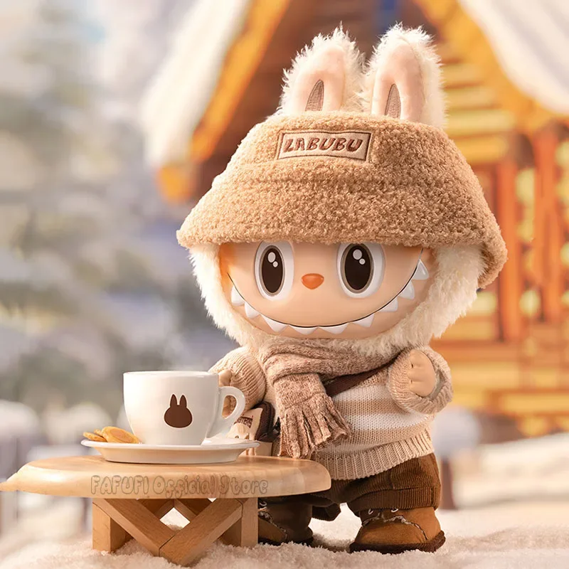 

POP MART LABUBU THE MONSTERS Dress Be Latte Series Blind Box - милая аниме-фигурка, загадочный подарок, милые настольные украшения, игрушка-кукла