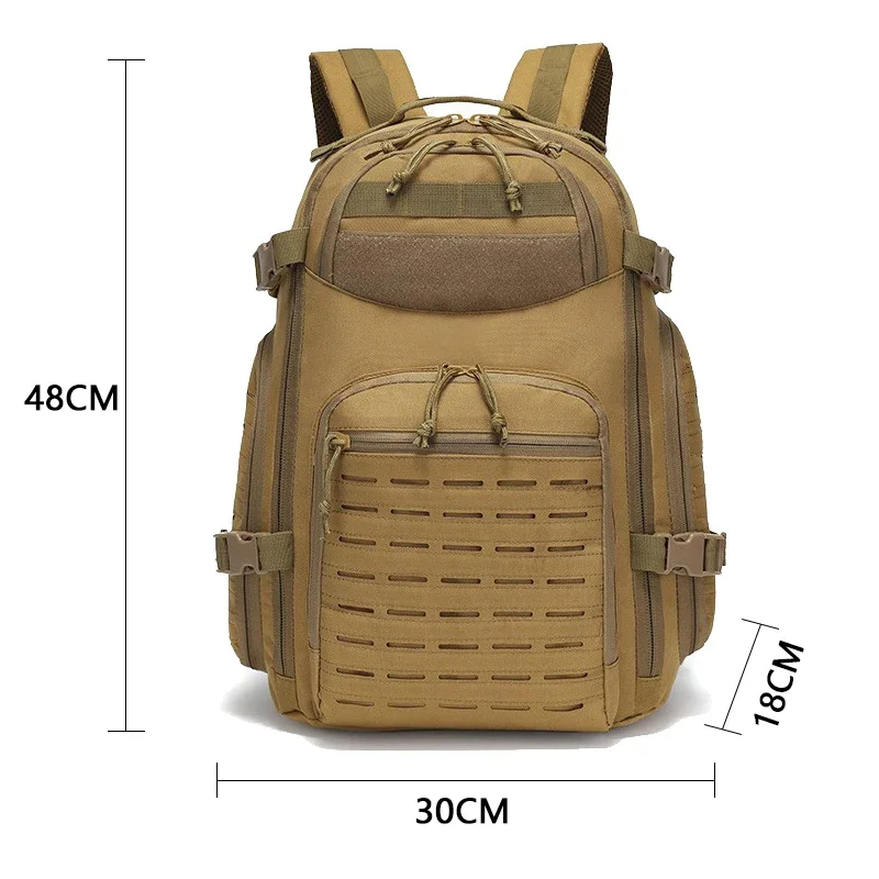 Military tactics Molle Mountain Climbing Hiking Backpack Outdoor Camping Waterproof Fishing Backpack Army Hunting Equipment