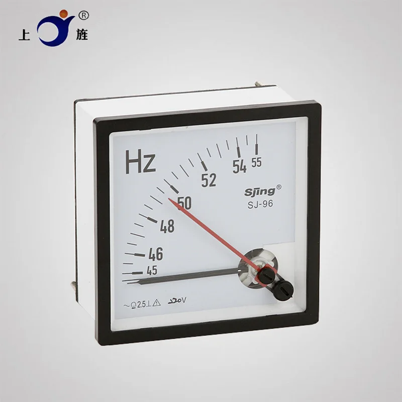 1Pcs Double needle CP-96 CZ-96 SJ-96 AC 100V 220V 380V Frequency table / Hz meter /Herzt meter 45-55Hz 45-65Hz 55-65Hz