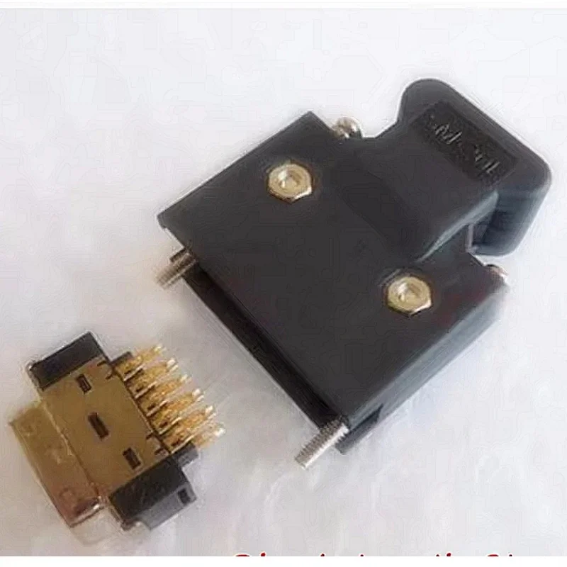 MR-J2CN1 X2 Connector Kit CN1 I/O IAK3 MRJ2CN1 SCSI 20pin Plug For MR-J2S Replace 3M CN2 Plug