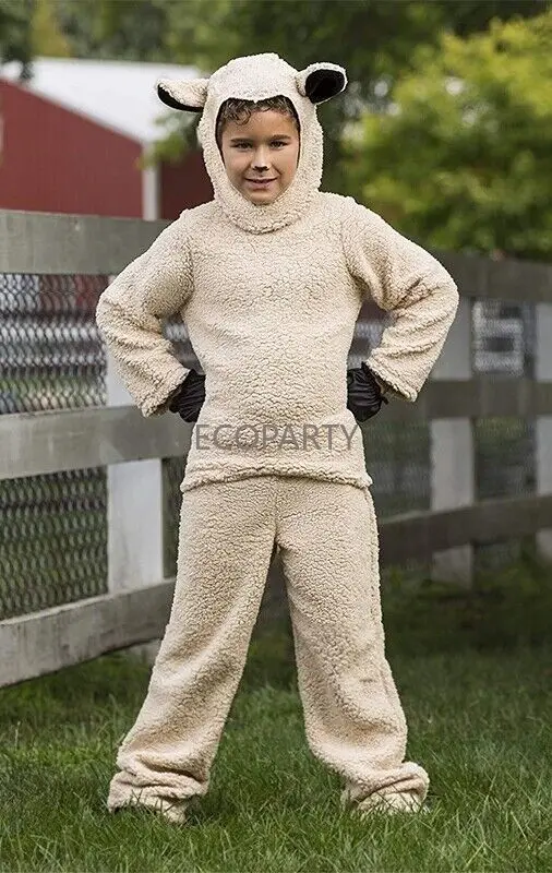 Sheep Shepherd Costume para meninas, Kids Animal Party Deguisements, Natal Anime Vestuário, Sexy Cosplay para Criança, Semana do Livro, Dropship