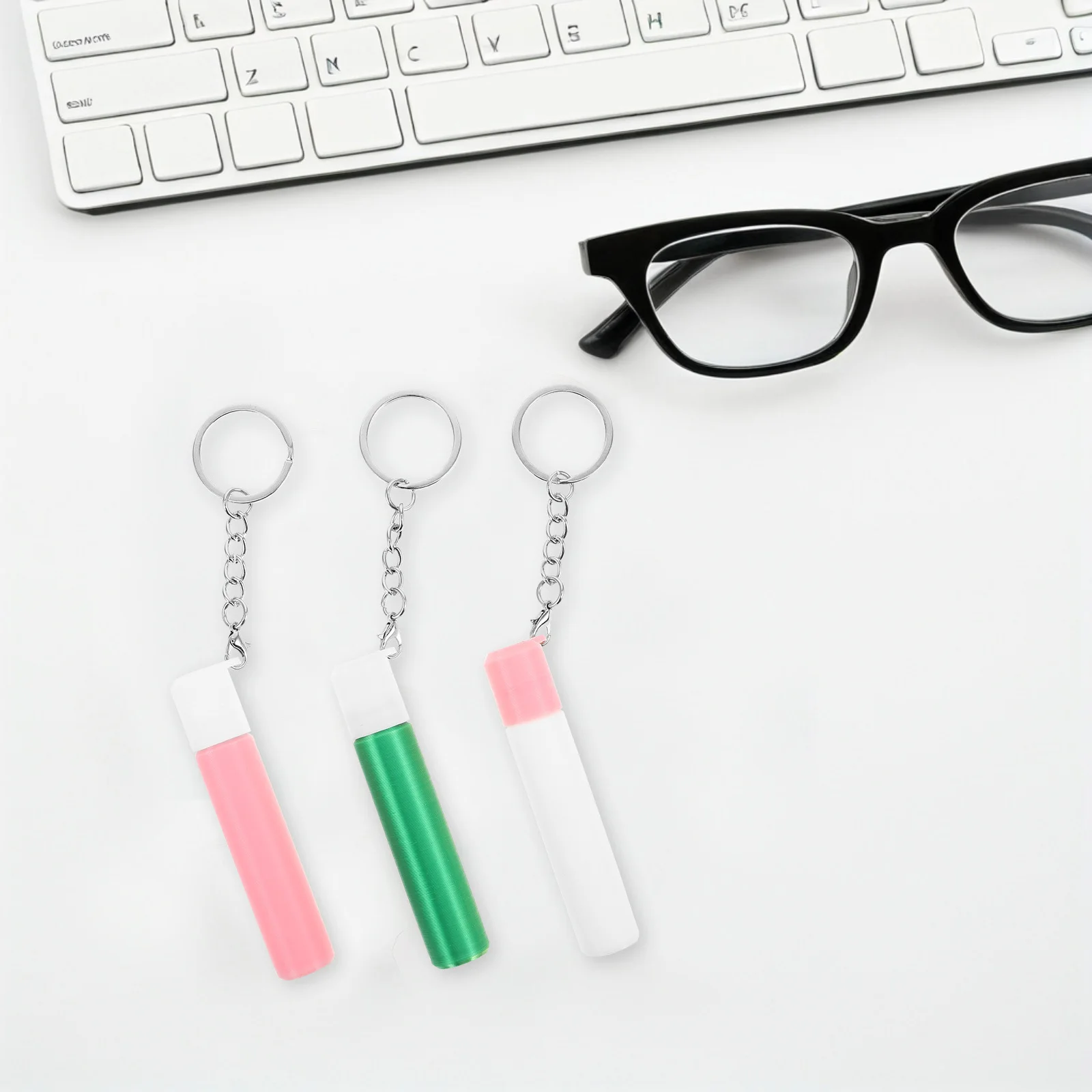 

3Pcs Portable Storage Case Compact Mini Cotton Swab Box Travel Toothpick Holder Organizer Sealed Keyring Toothpick Case Daily