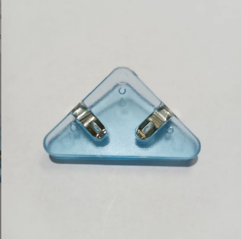 5pcs Student Test Paper Storage Triangle Folder Office Transparent Information Folder Book Anti-Curling School Stationery