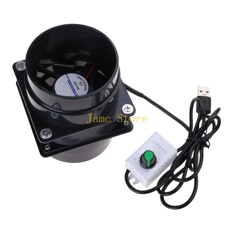 LX0B highly-performances Ventilation Fan with Powerful Suction and Plastic Duct Pipe