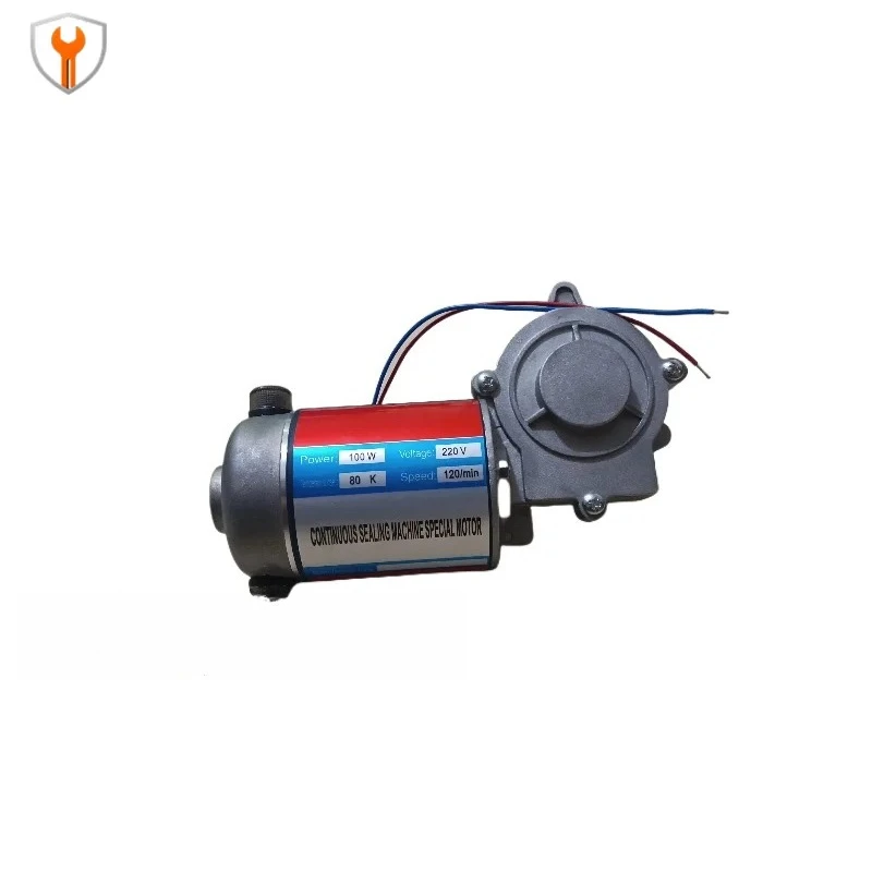 220V DC Drive Motor, Replacement Sealing Motor for FR-900 / DBF-900 Continuous Band Sealer Packaging Machine