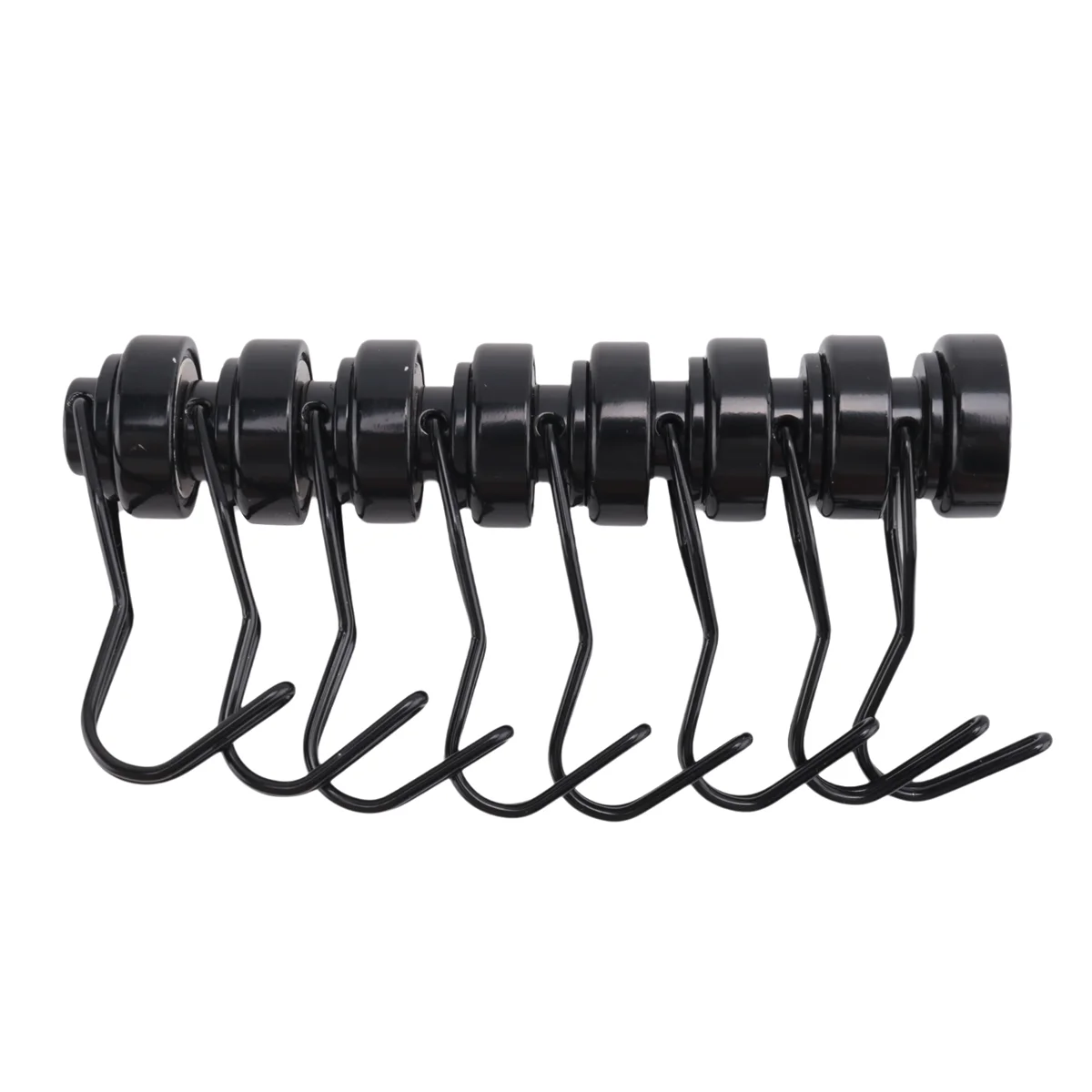 Magnetic Hooks Heavy Duty,Hanging 60Lbs Black Magnetic Hooks for Grill, Cruise Cabins, Refrigerator, Classroom, Kitchen