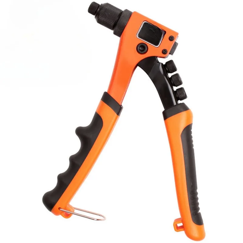 Industrial Grade Single Rivet Gun 8 Inch Household Labor-saving Manual Core Pulling Nail Gun Rivet Gun Tool 2.4/3 2/4.0/4.8mm