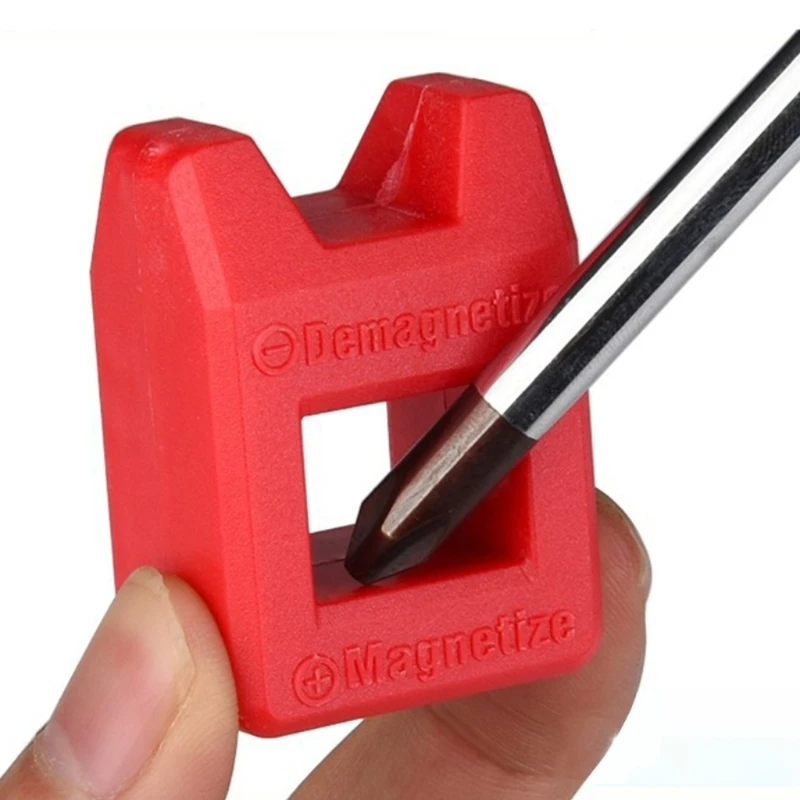 

Lightweight Magnetizer Demagnetizer for Screwdriver Bits Tips Screw Driver Practical Pick Up Tool Durable