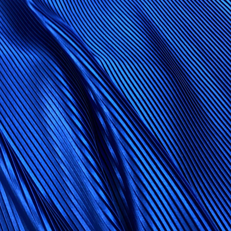 

100x150 см креп-аккордеон с морщинами, складная плиссированная атласная ткань, дизайнерская ткань для шитья одежды своими руками, юбка, костюм, платье, ткань