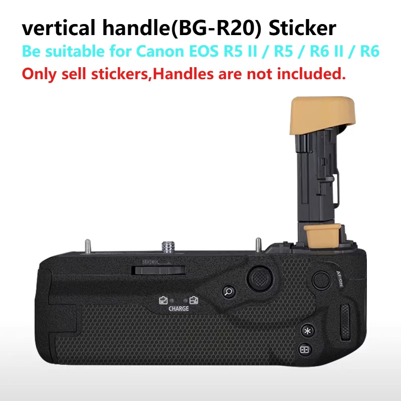 Camera Handle Sticker Protective film Decal Skin Protector Coat For Canon BG-R10\ BG-E22\ BG-R20\ CF-R20EP\ WFT-R10C