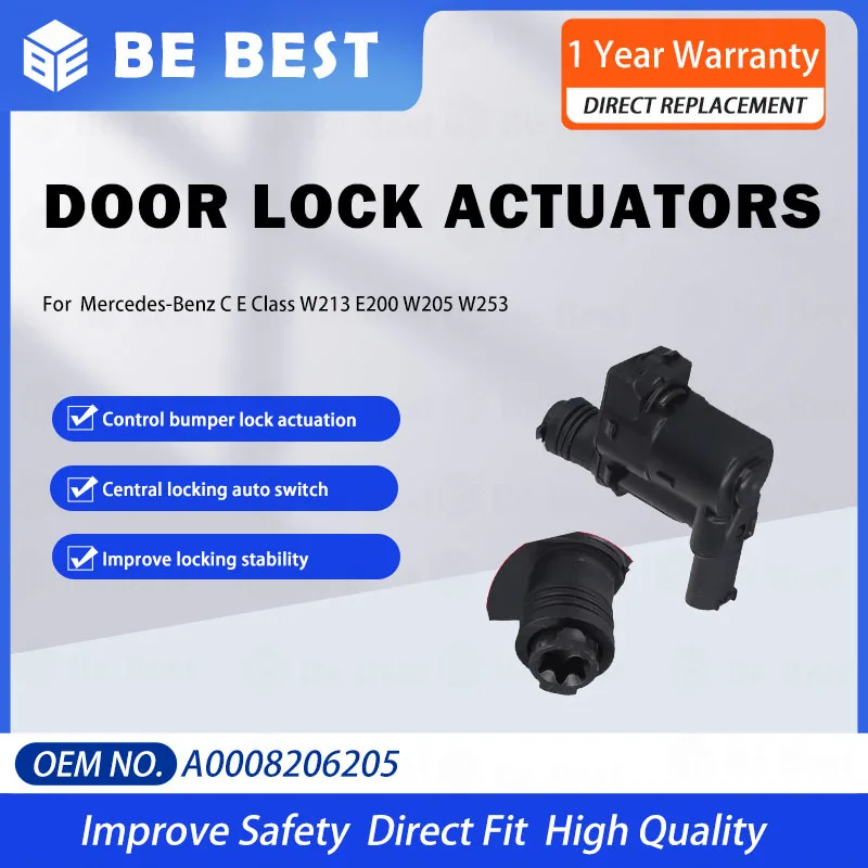 A0008206205 Rear Bumper Central Locking Actuator Car 0008206205 For Mercedes Benz W213