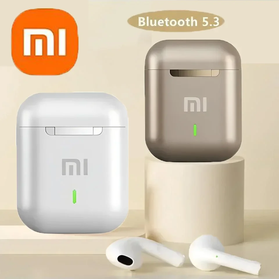 سماعات أذن XIAOMI J18 اللاسلكية الأصلية سماعة رأس بخاصية البلوتوث سماعة رأس مقاومة للماء مع ميكروفون TWS سماعات رأس يتم التحكم فيها باللمس
