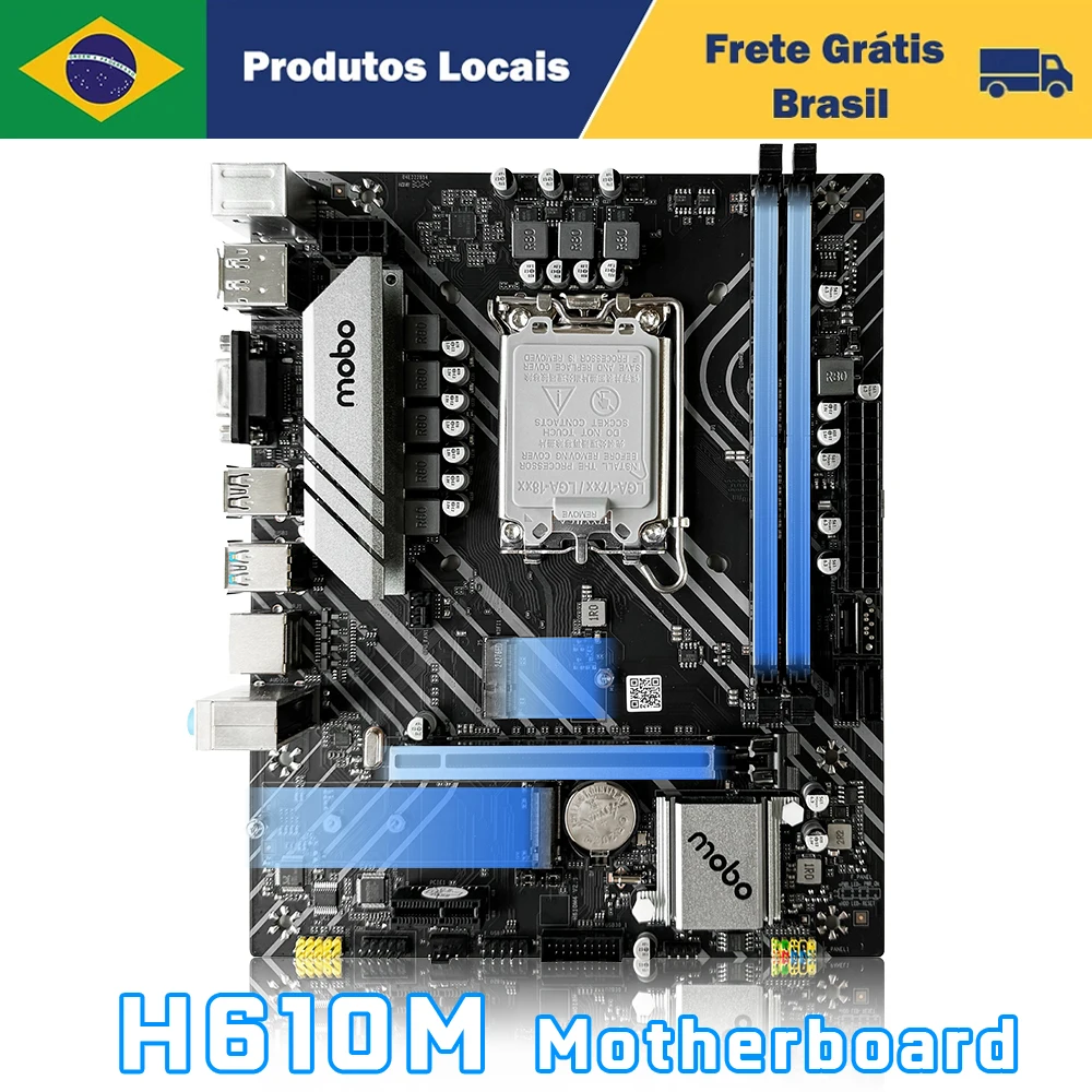 MLLSE New Classic H610M Gaming Motherboard USB3.2 M.2 PCIE4.0x16 LGA1700 Supports Inter 12 13 14 Gen Core