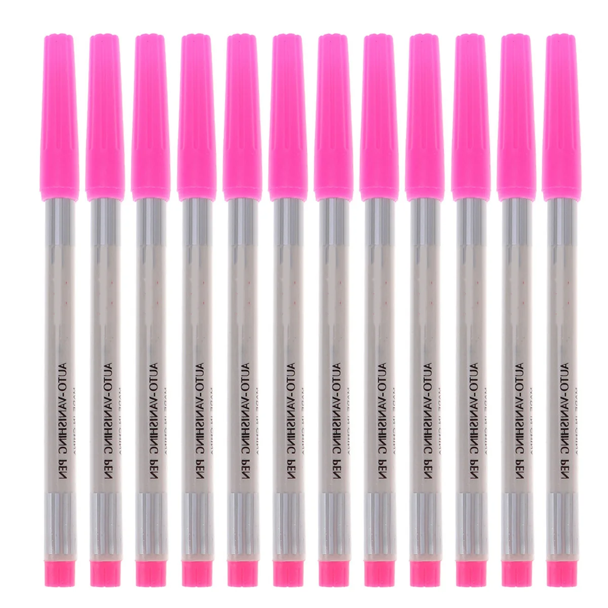 

12Pcs Disappearing Ink Pen Water Soluble for Fabrics Great Gift Idea Christmas Thanksgiving (Aubergine) Water Soluble Ink