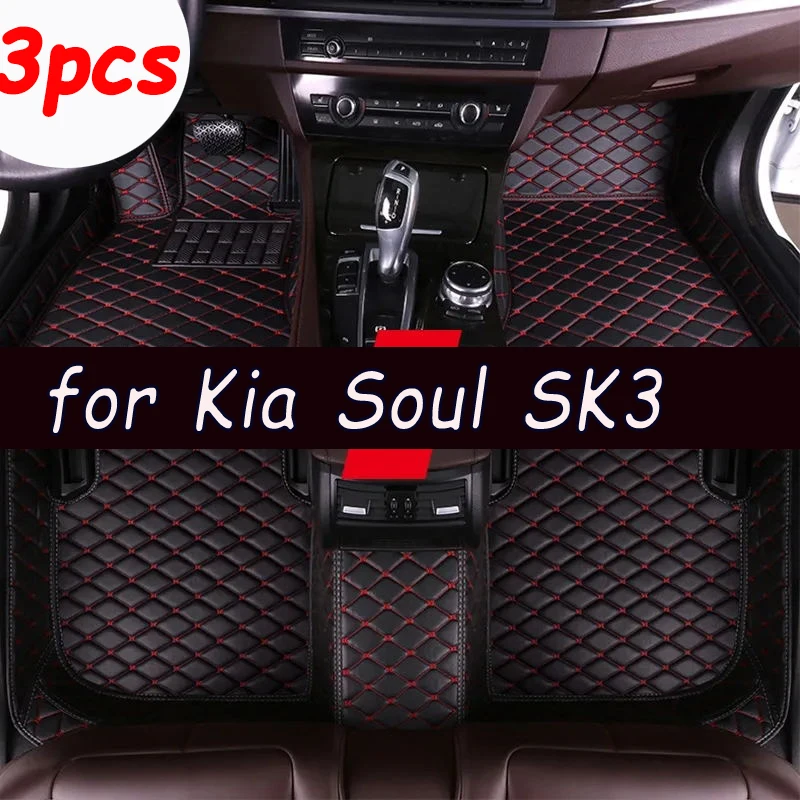 

Автомобильные коврики для Kia Soul SK3 2020 ~ 2022, коврики от грязи, аксессуары для авто, водонепроницаемые коврики, коврик, аксессуары для интерьера автомобиля