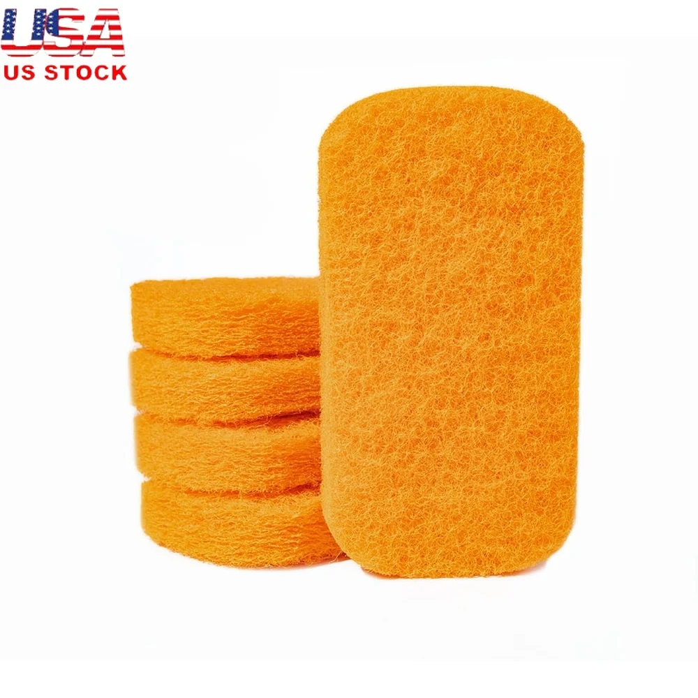 

Heavy Duty Griddle Scouring Pads 5 Pack Textured Cleaning Tools Griddle Cooktops and Grills Easy Rinsing Replaceable Pads