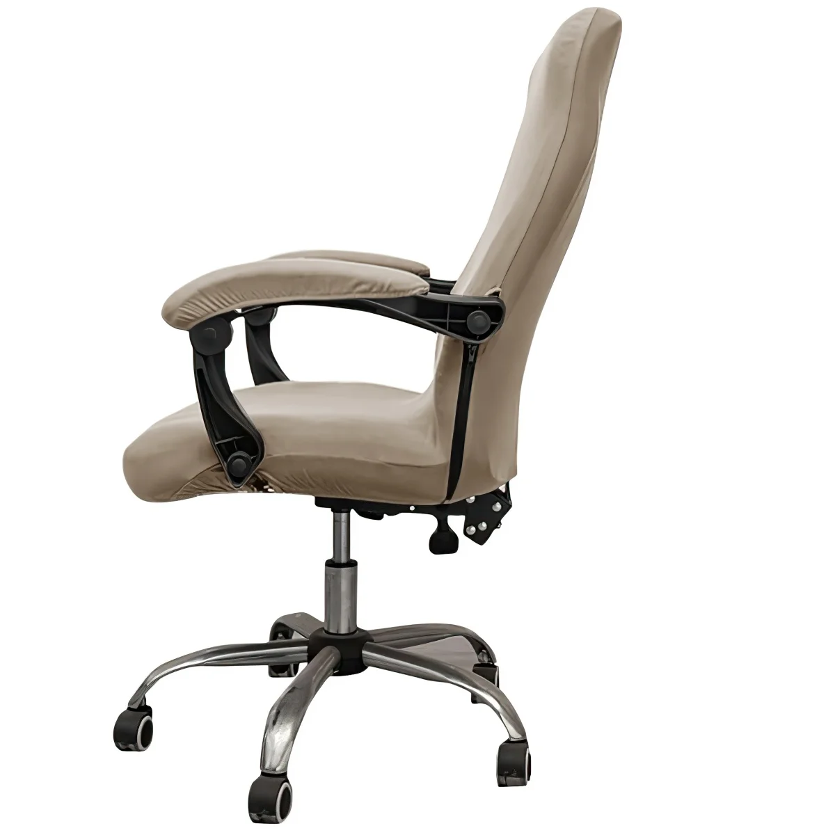 قطعة واحدة من غطاء كرسي المكتب المرن المقاوم للماء، يحافظ على كرسي المكتب نظيفًا ومرتبًا