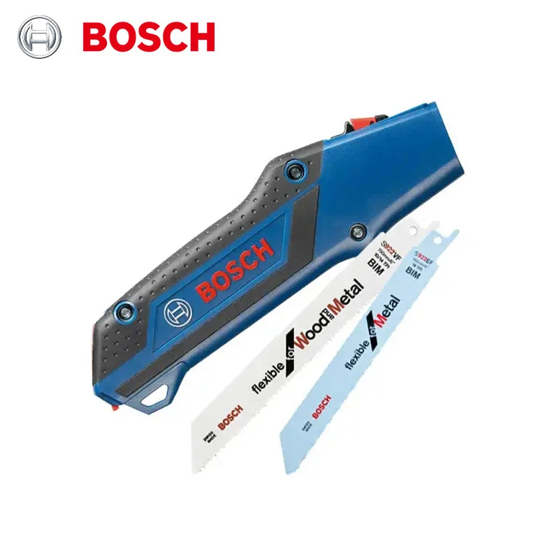 Bosch Professional 2608000495 Hand Sawing Set Handle Wood and Metal Recip Saw Blades Branch Plastic Pipe Metal Cutting