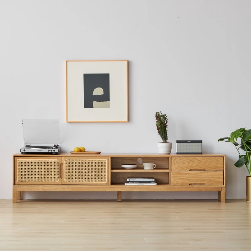 -aa Modern TV Stand and Coffee Table Set China Manufacturer Wooden Living Room TV Cabinet and Center Table