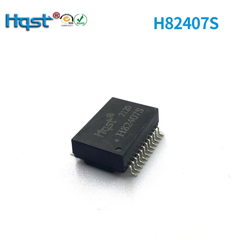 Hqst Factory Spot Network Transformer Gigabit Single Port Sop24pin Network Filter Manufacturer