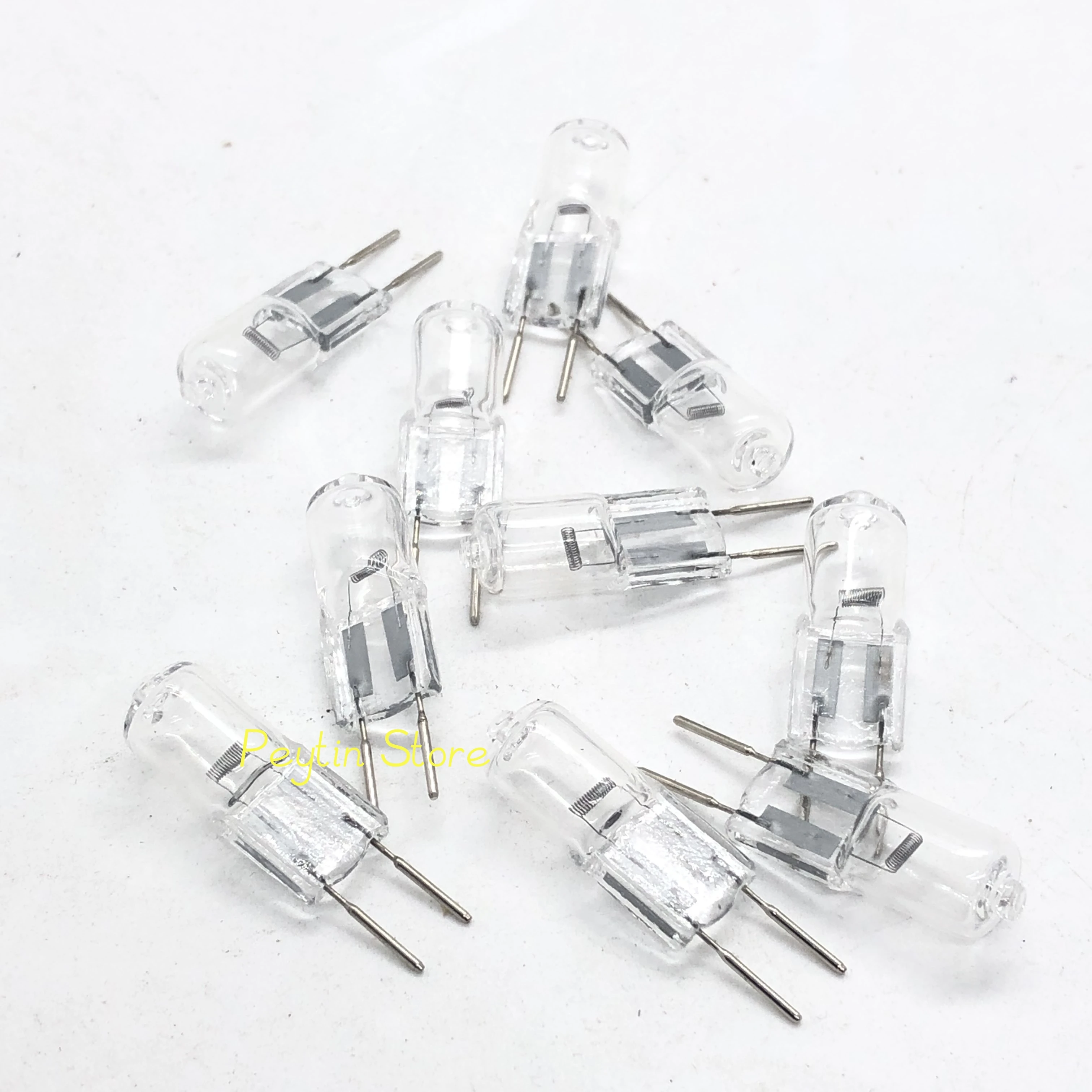 10Pcs G6.35 12V 35W 50W 75W 100W Spot Lamp Halogen Bulb Dental Medical Bulb Halogen Lamp