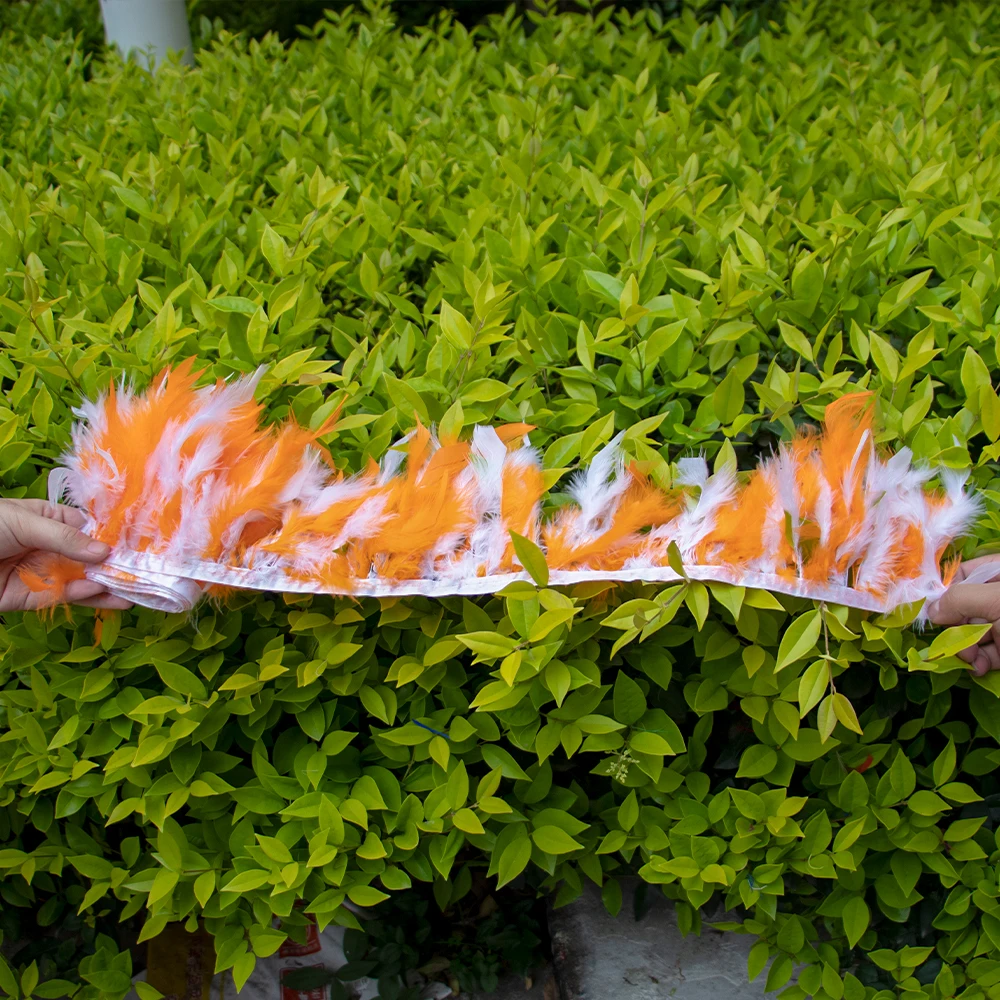 Natural Double Color Marabou T - đánh giá và giá Feather Trim Marabou