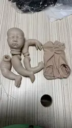 15 inch Reborn Doll Kit Mariza Sleeping Baby Unfinished Unpainted Doll Parts DIY Blank Kit