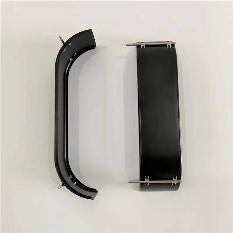1/14 Scale Metal Dual Axis Fender, 2pcs for Tamiya LESU RC Trailer Dump Truck, Fit Scania Hino Iveco Actros DIY Parts