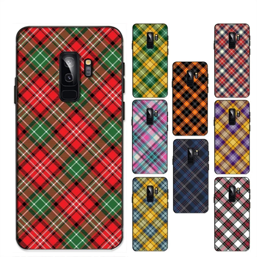 

Clan Stewart Dress Tartan Plaid Pattern Phone Case For Samsung S 9 10 20 21 22 23 30 23 24 Plus Lite Ultra FE S10lite Fundas