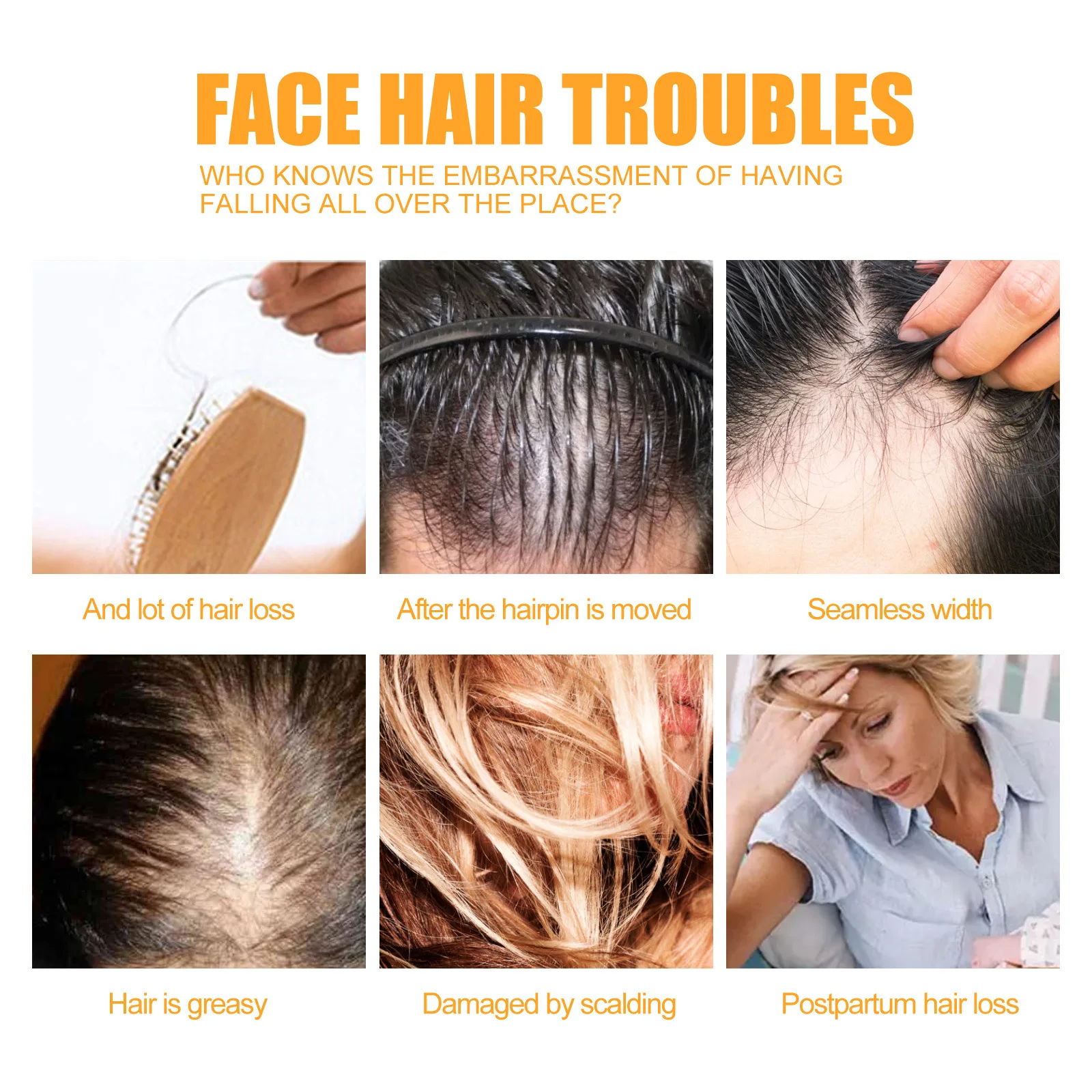 100ml Professional Hair Ginger Shampoo Hair Regrowth Dense Fast Thicker Hair Growth Shampoo Anti Hair Loss Product