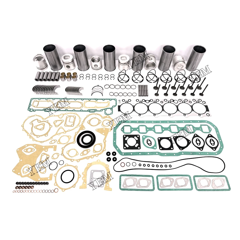 

Long Time Aftersale Service Overhaul Rebuild Kit With Gasket Set Bearing-Valve Train For Isuzu 6BB1 Engine Spare Parts