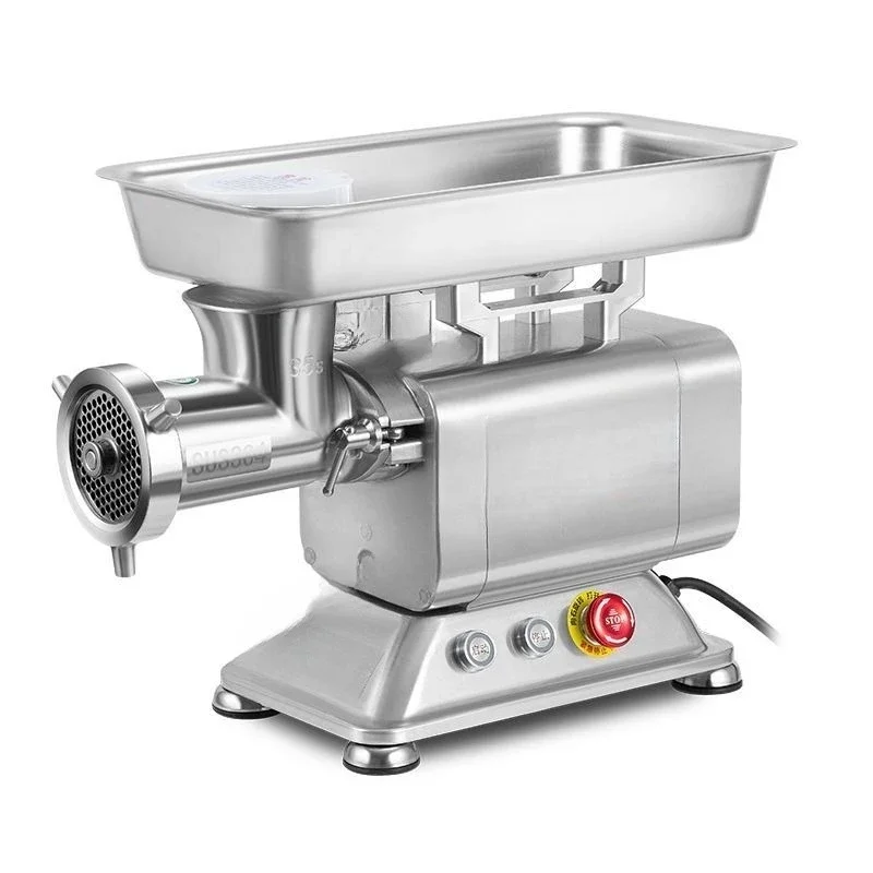 Commercial high-power, bearingless, electric enema machine, multifunctional stainless steel minced meat artifact