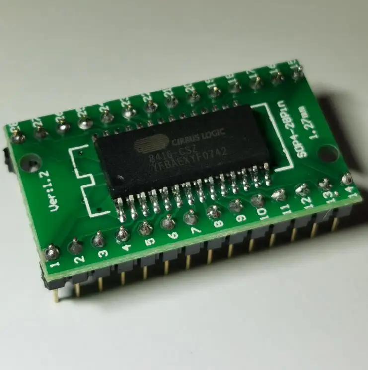 cs8412 Original cs8412-csz cs8414 cs8415 cs8416 (SOP28 zu DIP28) Digital Audio Interface Empfänger