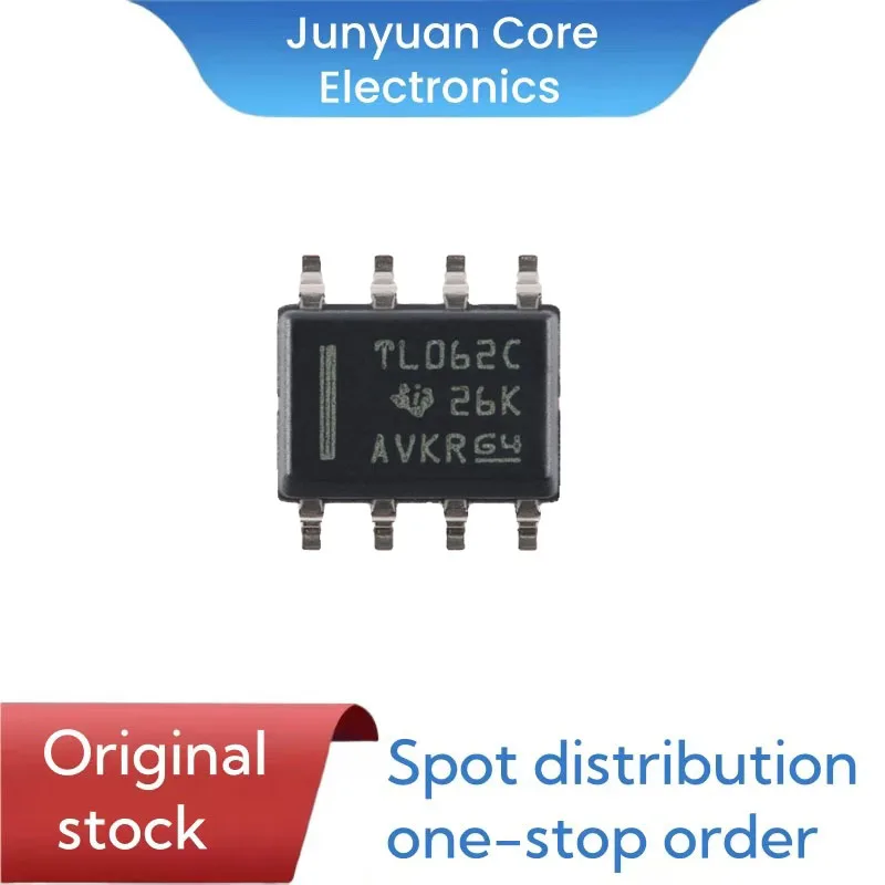 

10 pieces brand-new original TL062CDR SOP-8 dual-channel universal operational amplifier chips