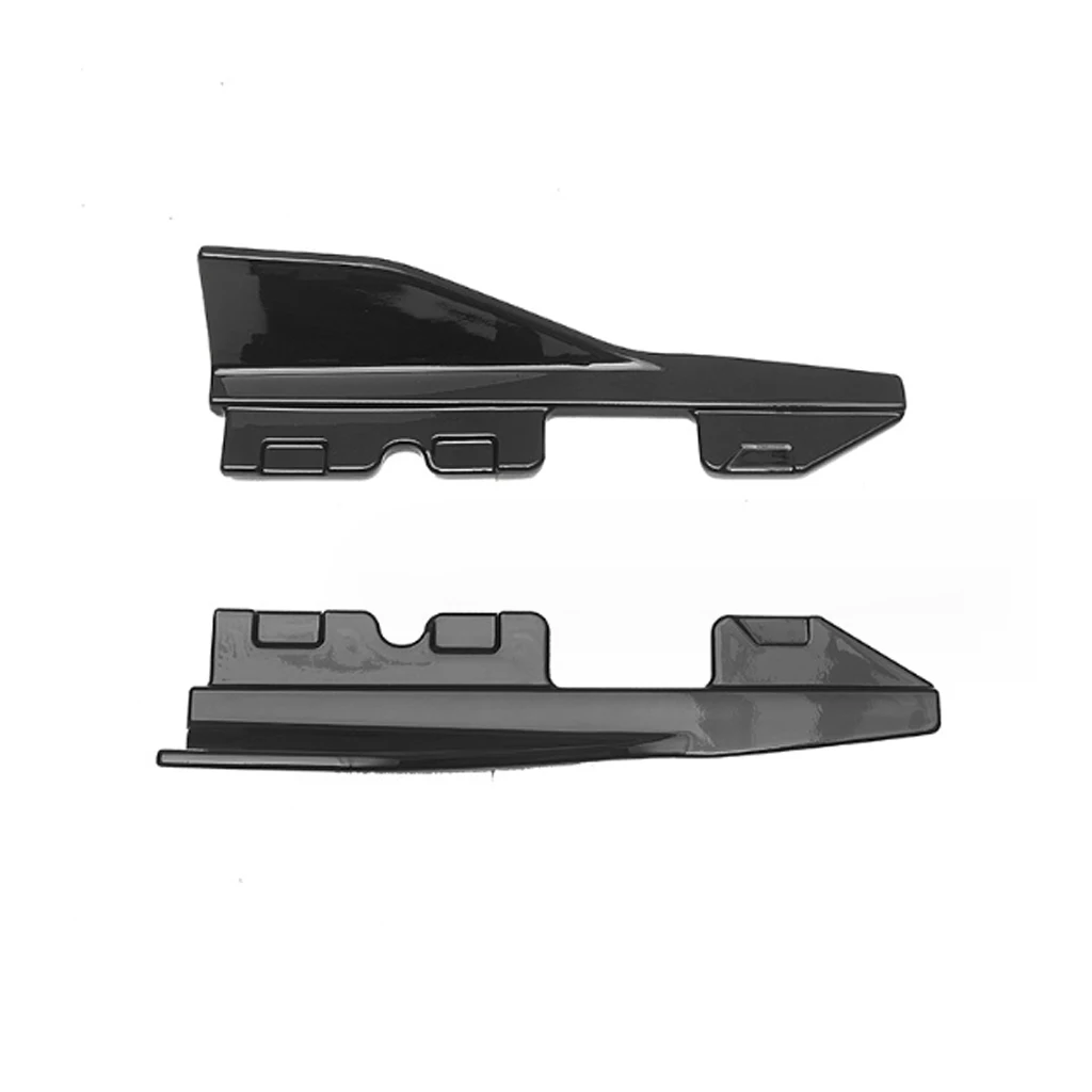 Car Side Skirt Bumper Spoiler Splitter Protector For For BMW 2 Series F22 2014 2015 2016 2017 2018 Accessories Glossy Black