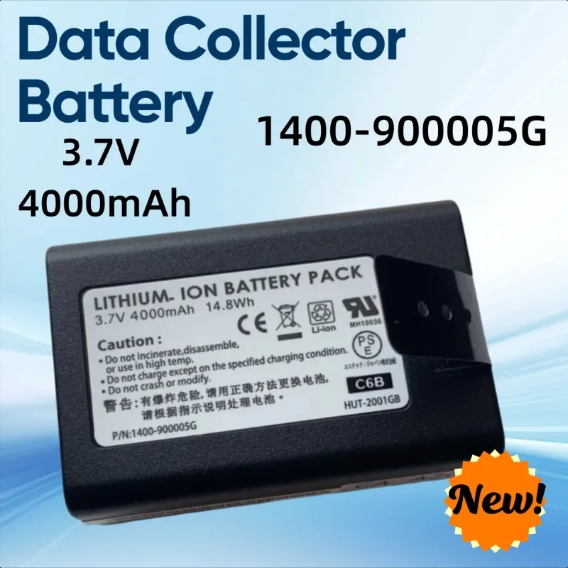 

3.7V 4000mAh New for Unitech PA690 HT680 Data Collector Battery 1400-900005G