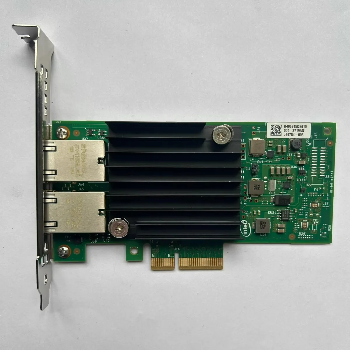 X550-T2 Dual port 10 Gigabit network interface card 4V7G2 C4D5P PCIE X4 RJ45