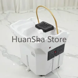 Head Spa Professional Shampoo Chair Hairdresser Portable Beauty Shampoo Chair Japanese Wash Hair Cadeiras Salon Furniture LJ50SC