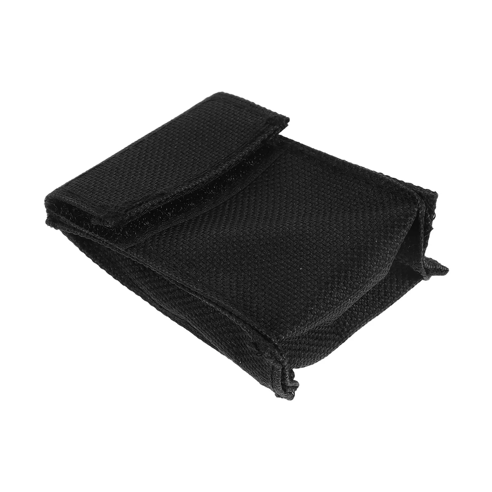 9V Battery Pouch Nylon Secure Holder Hook Loop Fastener Acoustic Guitar Pickup Case Bass Ukulele Soundhole Accessory 2.8x1.8x1 - view 6