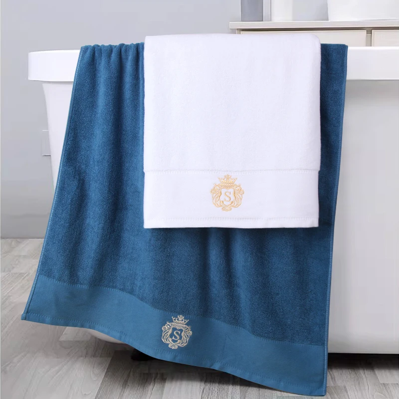 5-Star Hotel Quality Cotton Bath Towel Extra Large Thick Unisex Absorbent Soft Non-Shedding Adult Towel for Home Use view 3