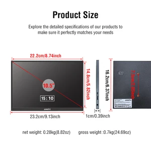 8ベストセールスポータブルスクリーンラップトップ-8