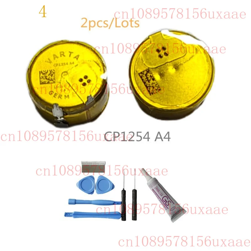

2pcs Varta CP1254-A4 70mAh Battery For Sennheiser Momentum Wireless 3 Earbuds XMSJ