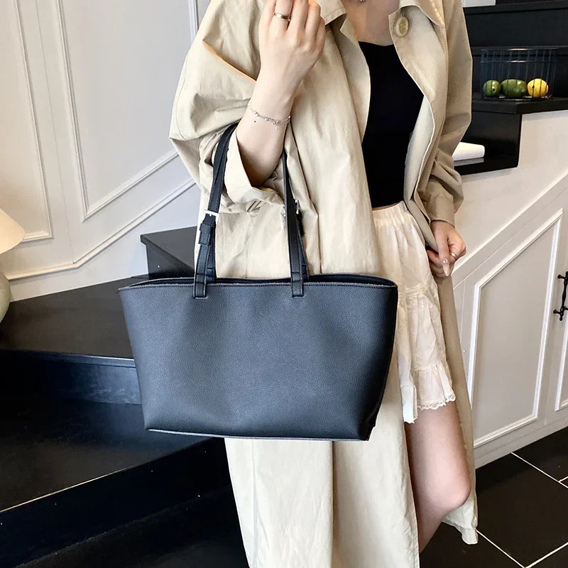 

2025 новые классические модные новые однотонные квадратные сумки на плечо из искусственной кожи, высокое качество, большая вместимость, простые универсальные женские сумки для путешествий