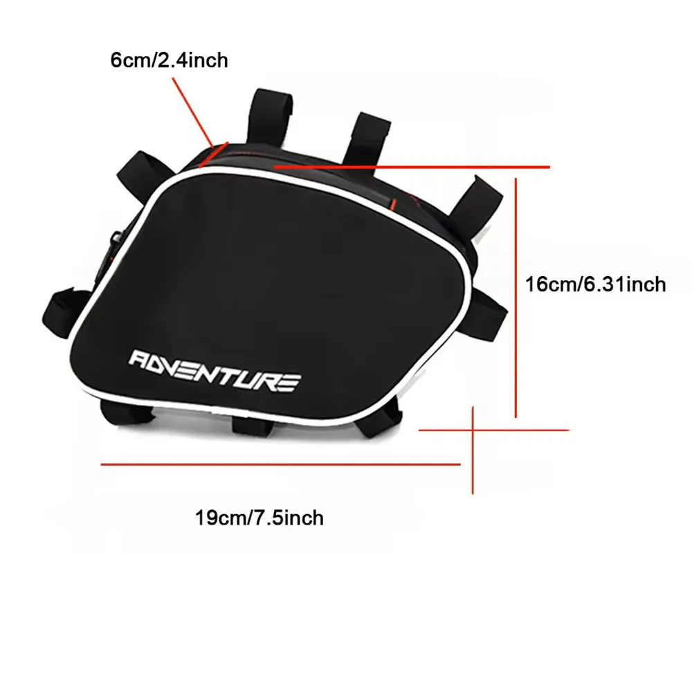 Quadro da motocicleta barras de acidente saco à prova dwaterproof água pára-choques sacos armazenamento para 1050 aventura r 1190 1090 aventura 1290 super aventura