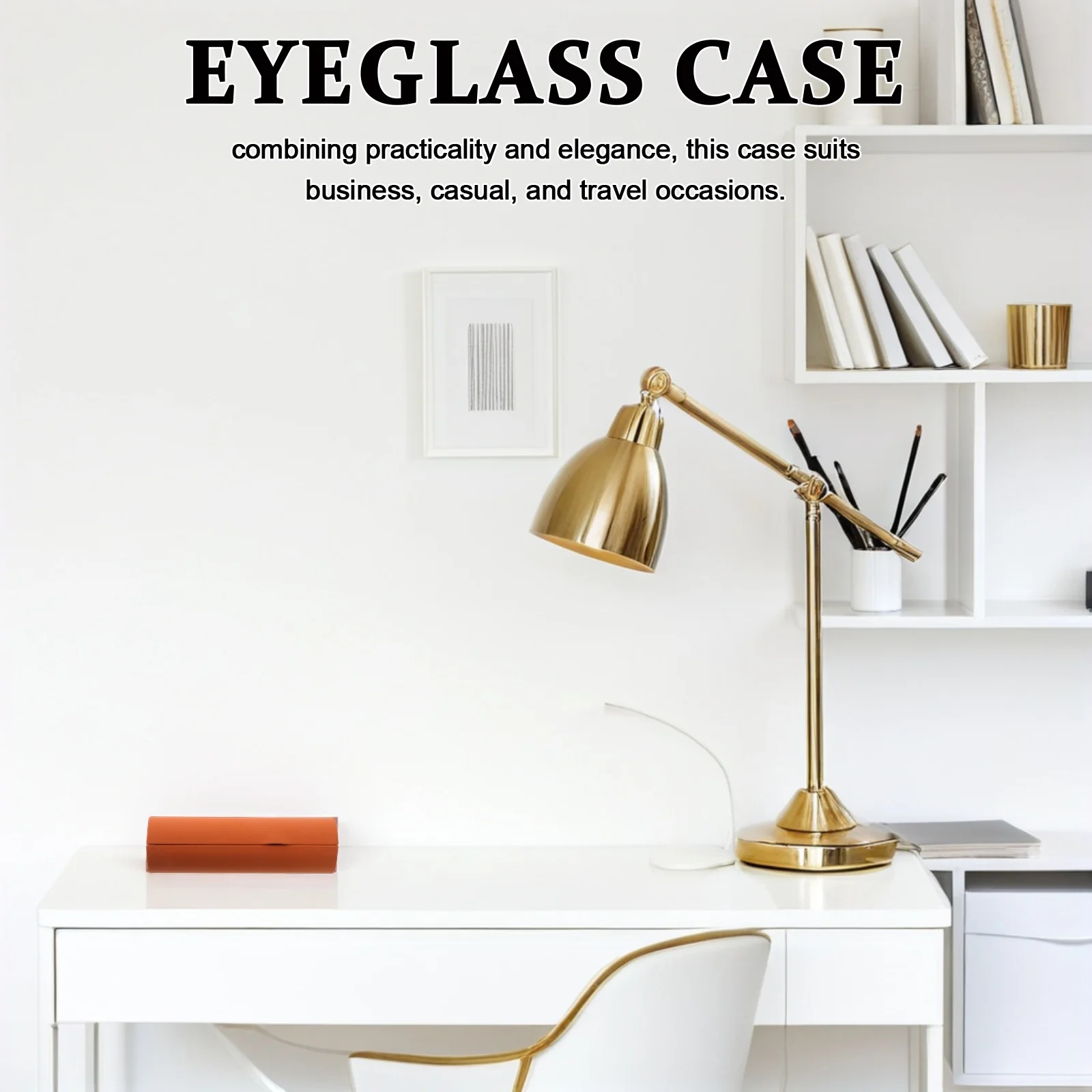 

Glasses Travel Case Eyeglass Storage Sunglass Display Sunglasses Orange Hard for Men